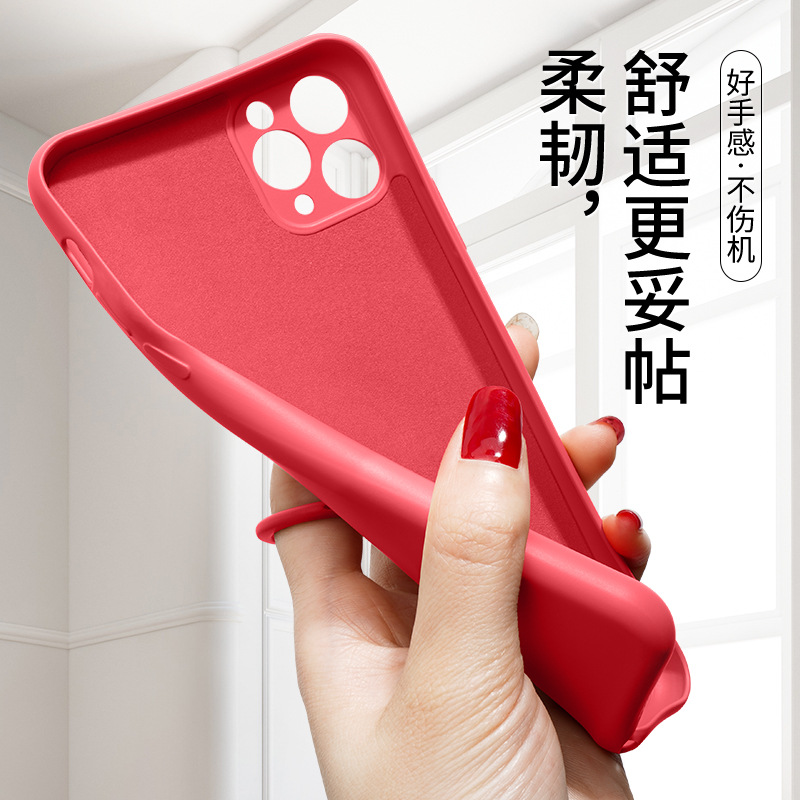 適用iPhone17手機殼蘋果15液態矽膠創意支架指環16精孔全包保護套 2