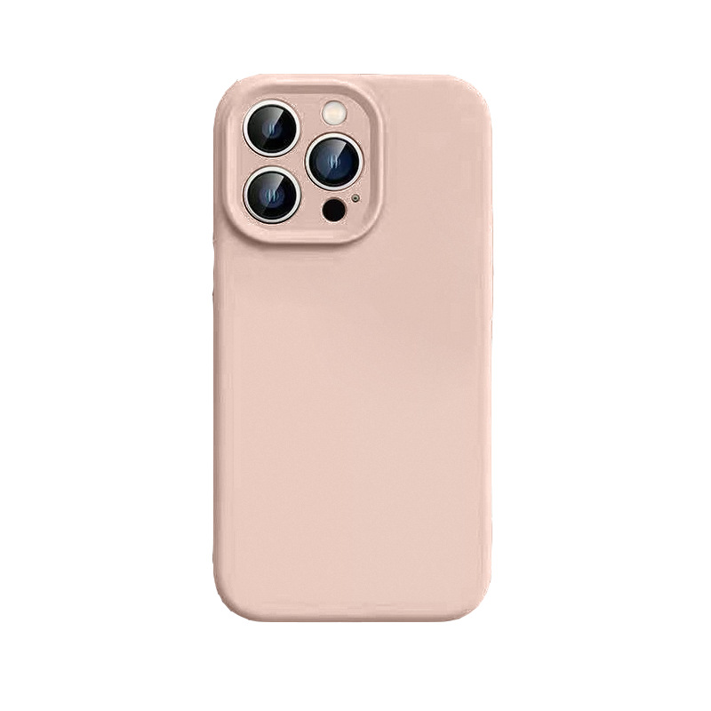 蘋果17手機殼液態矽膠iPhone18promax全包16高級感15簡約女手機殼 5
