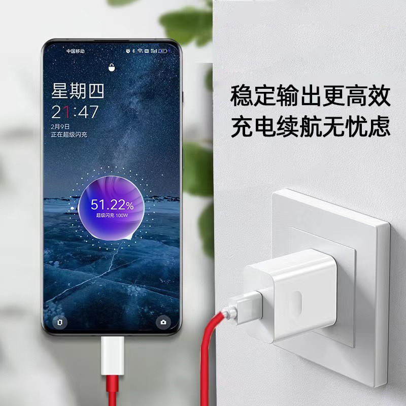 適用一加12充電器11/ACE2/ACE3充電頭GT2大師版超級快充頭/100W線 2