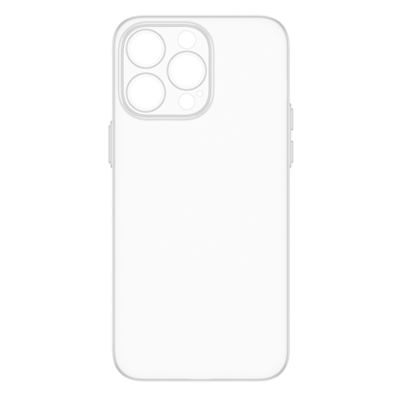 適用精孔大孔蘋果iphone1213141516promax二代pp超薄磨砂手機殼 5