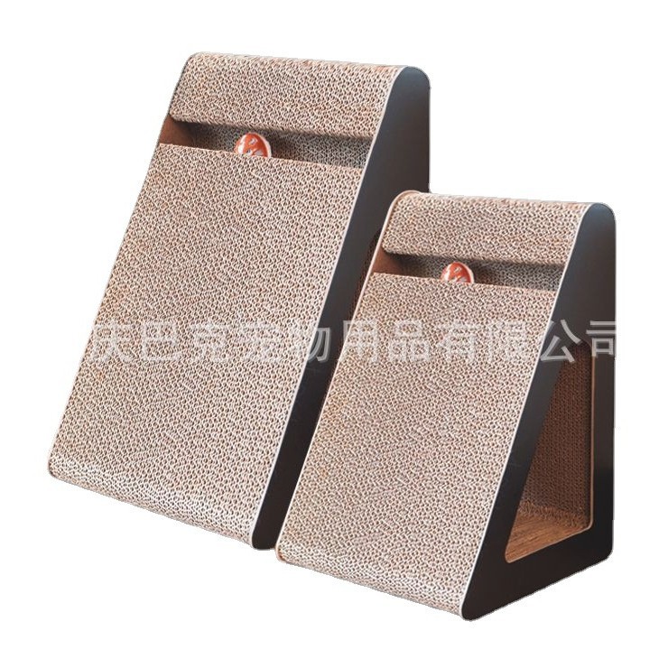 貓抓板立式耐磨不掉屑大型貓爪板磨爪器耐抓瓦楞紙窩貓咪玩具用品 5