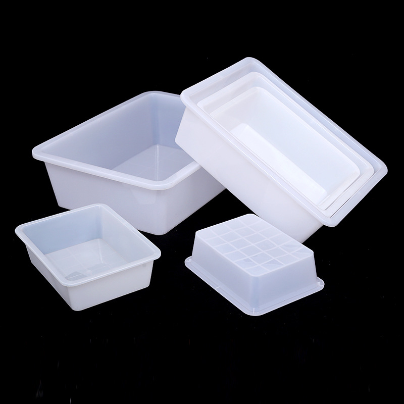 收納盒長方形塑料盆洗菜盆菜品展示盒現貨麻辣燙菜品展示盒 4