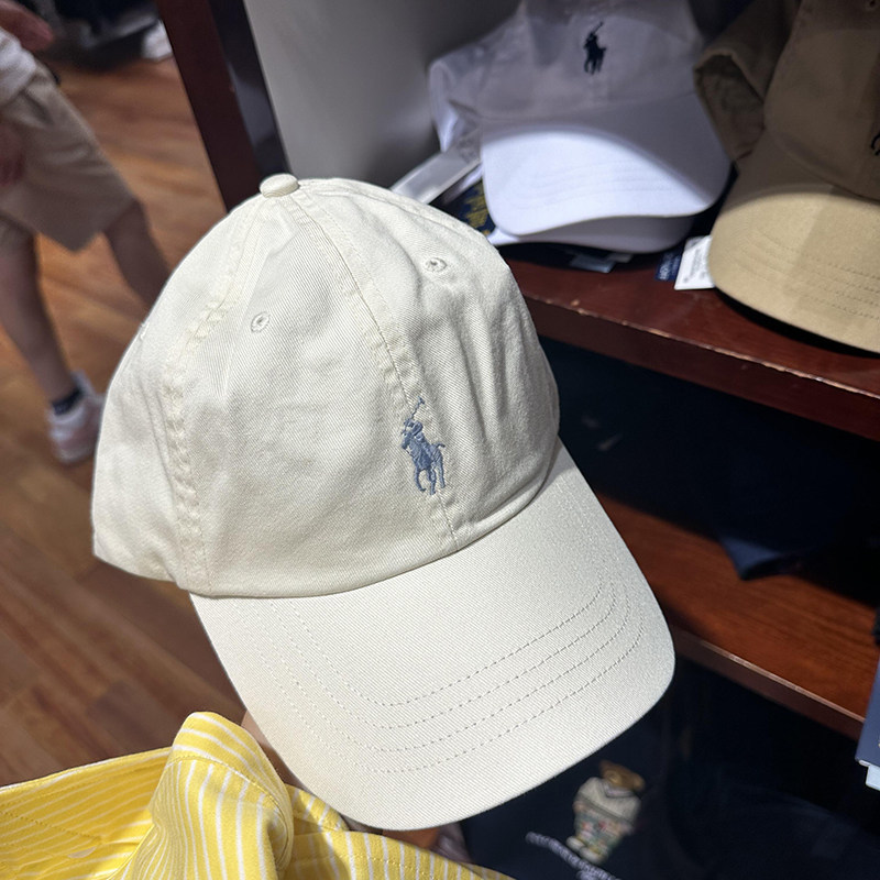 可掃碼拉夫帽子男女同款polo保羅棒球帽遮陽顯臉小馬標潮牌鴨舌帽 2