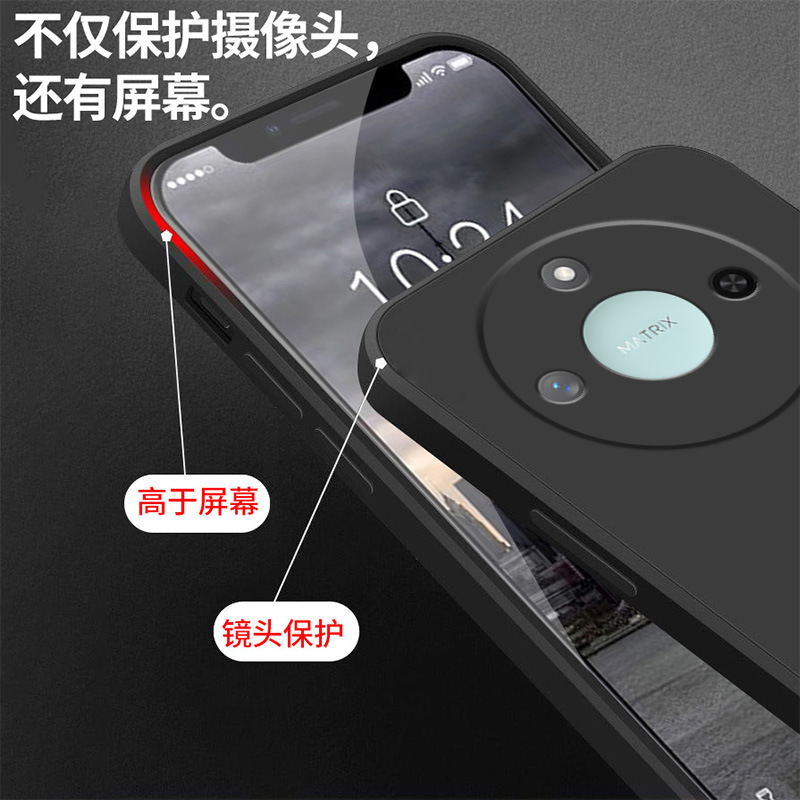 適用榮耀x60手機殼x50/x40i矽膠x30/x20/x10保護套v10v20v30外殼 2