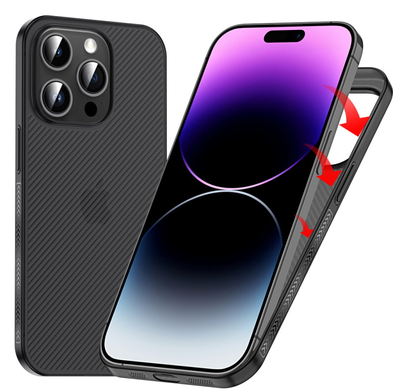 適用蘋果iphone1314 15 16promax波浪紋斜紋條紋pp手機殼 4