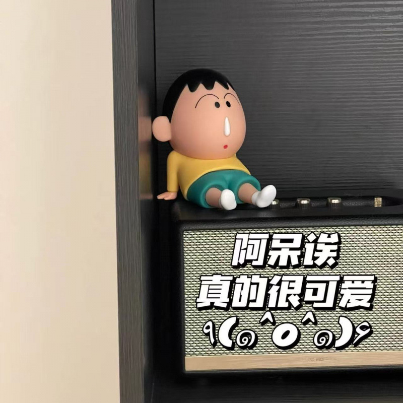 新款卡通蠟筆小新手機支架家用辦公桌面懶人平板支架多用支架批發 3