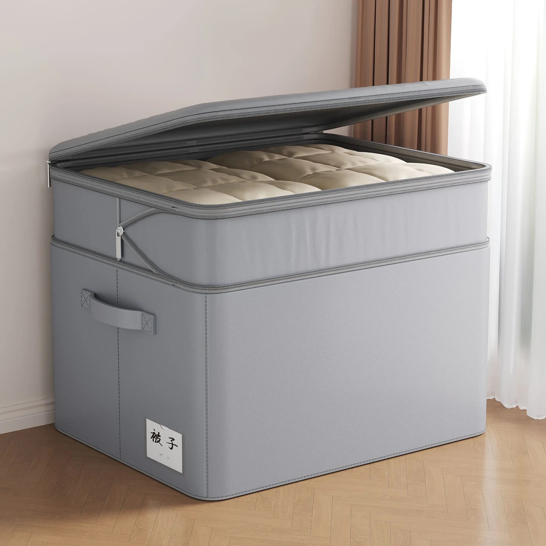 收納箱布藝大容量衣服收納整理盒儲物筐袋家用衣櫃分層神器