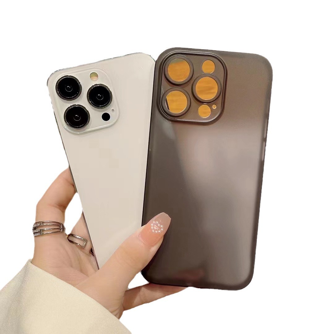 適用蘋果17promax超薄PP手機殼iPhone16保護殼15pro磨砂硬殼13/14 5