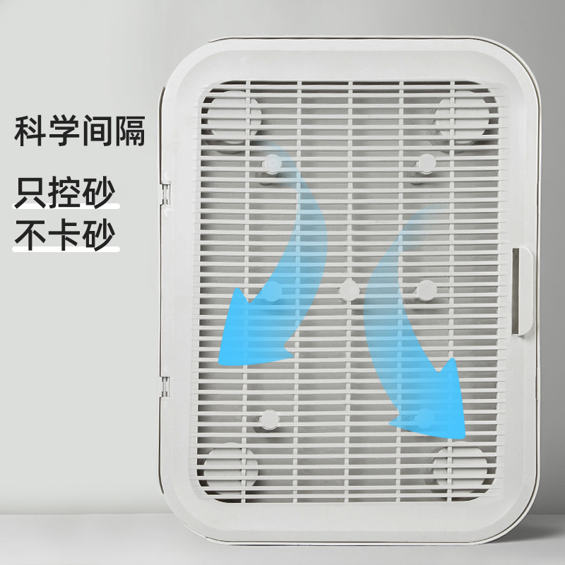 寵物用品貓砂防帶出墊子雙層過濾控砂板貓咪用品貓窩大尺寸貓砂墊 3