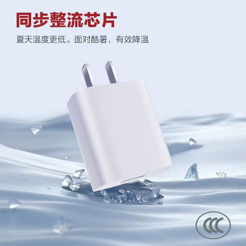 紅果C5 5V/2A充電器USB插頭手機快充頭適用華為Type-c/安卓V8套裝 2