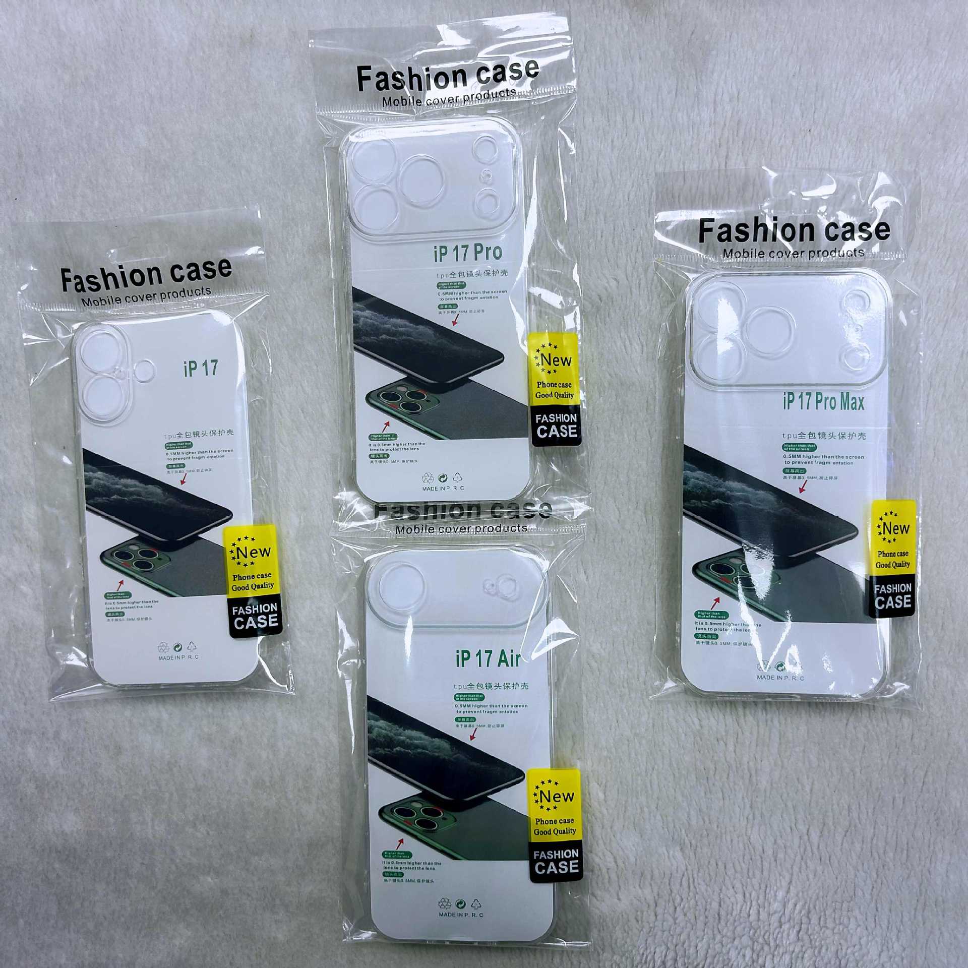 適用蘋果18手機殼16矽膠15Pro防摔14簡約新款iPhone17透明殼 2