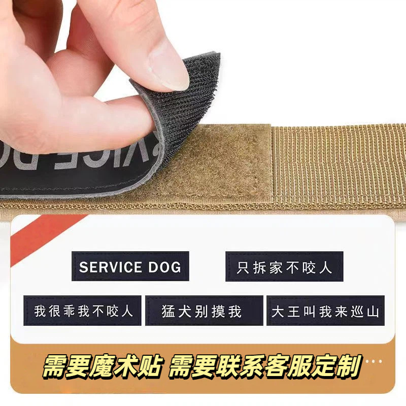 狗項圈中大型犬馬犬金毛猛犬脖套防咬狗脖圈牽引繩防止結實可調節 2
