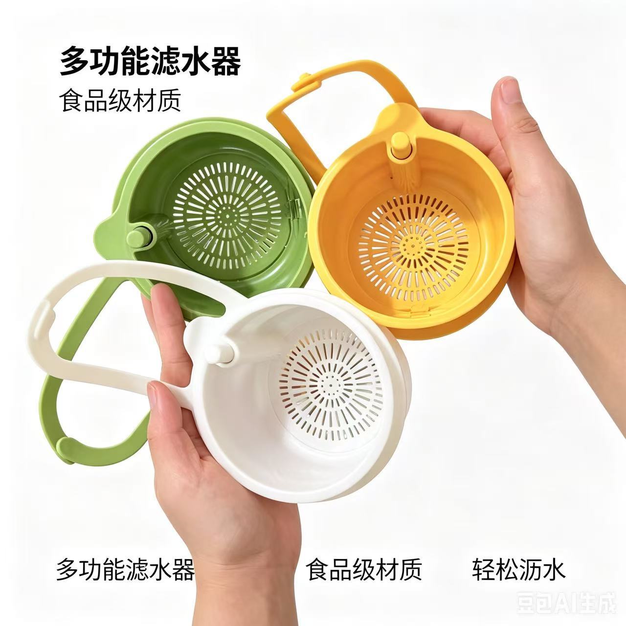 代發新品可掛式水槽瀝水籃清潔用具家用可拆卸廚房食物殘渣過濾網