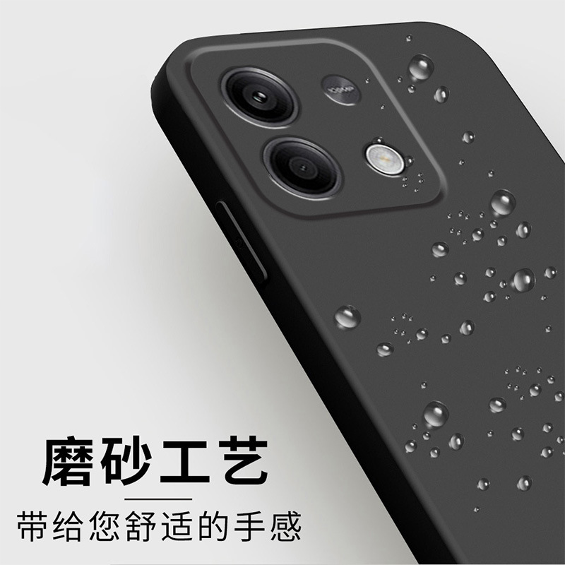 適用紅米note13手機殼14/12rpro液態11se矽膠9/10保護套8/7外殼 3