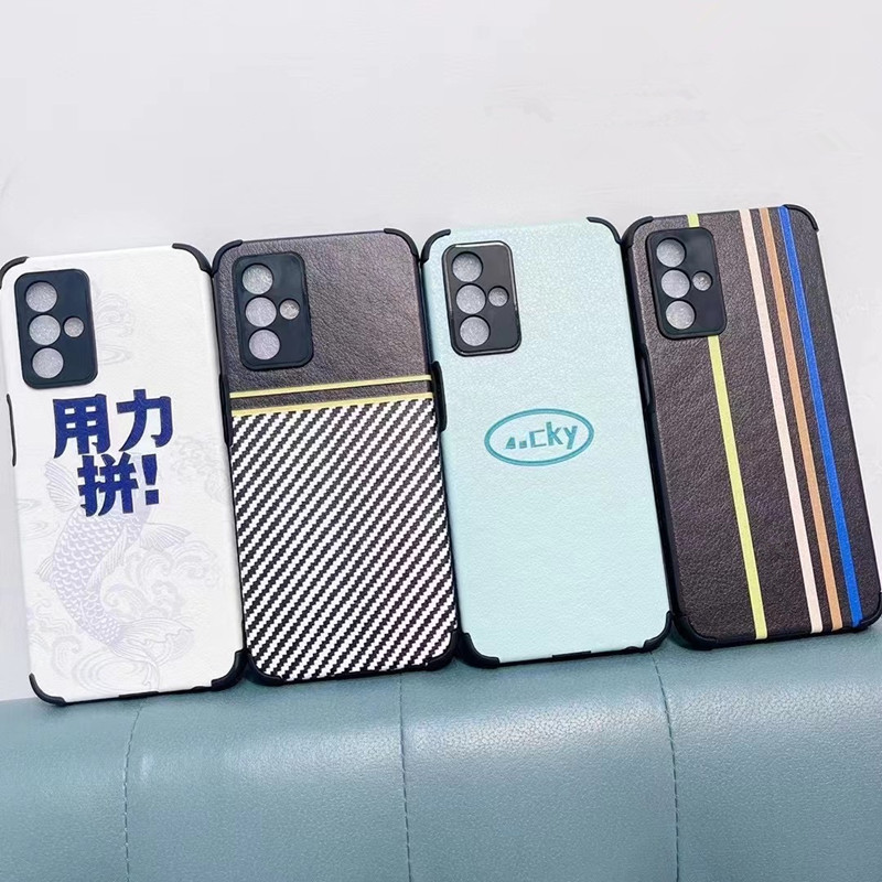 小羊皮貼皮適用opporeno16手機殼新a7promax卡通彩繪軟套findx9sp 3