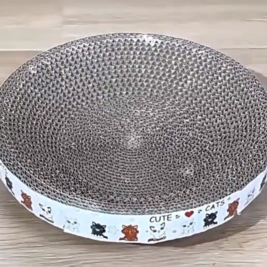 冬季保暖貓窩大號圓形貓抓板貓咪玩具貓用品貓窩寵物用品爆款批發 3