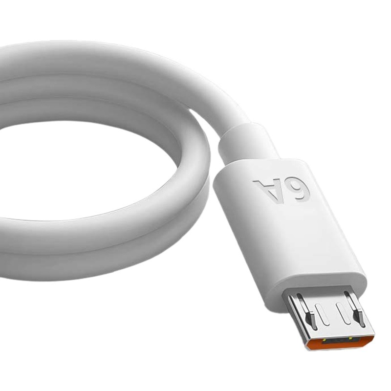 6A安卓快充數據線適用V8梯形插口手機MicroUSB充電線手機數據線 6