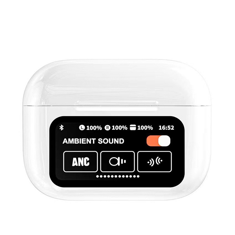 新款無線入耳式藍牙耳機a9pro彩屏降噪超長續航華強北運動耳機 5