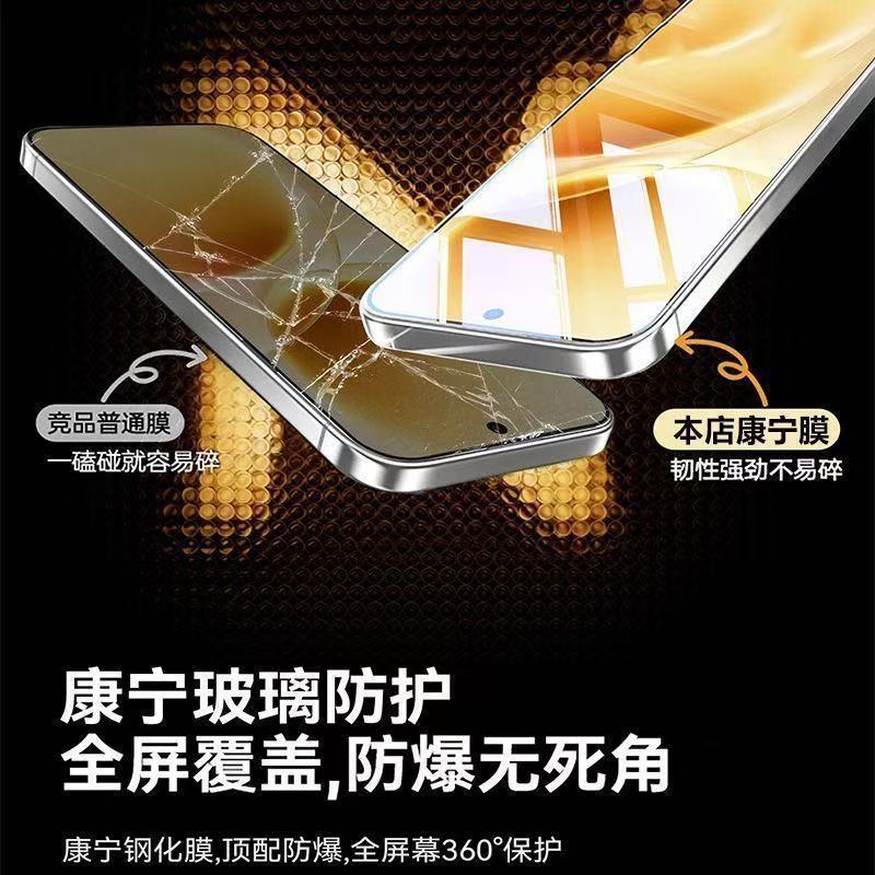 適用榮耀600康寧鋼化膜Honor600Pro無塵倉全屏覆蓋防爆秒貼手機膜 2