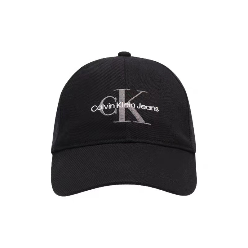 Jennie棒球帽26新款男女情侶潮流ck字母刺繡遮陽休閒帽牛仔鴨舌帽 4
