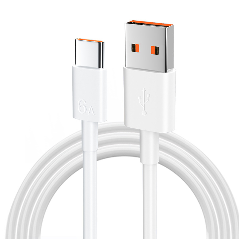 原裝超級快充線6A原裝正品66w適用於華為mate40pro安卓小米 5