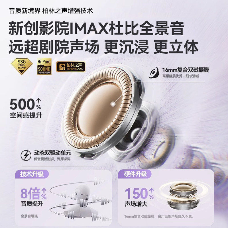 新藍牙耳機耳夾式氣骨傳導無線掛耳式動跑步續航久入耳式 4