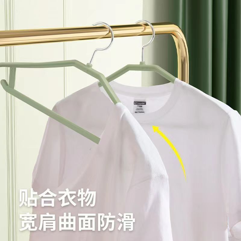衣架無痕防滑加寬加厚晾衣架家用寬肩曬衣撐收納衣掛冬天大衣棉衣 2
