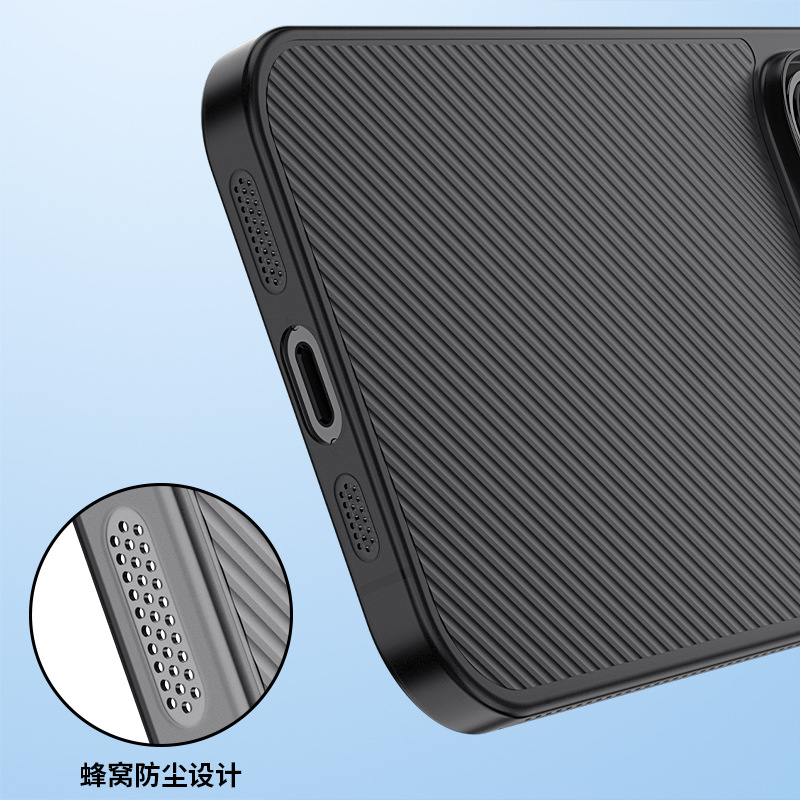 適用蘋果iphone1314 15 16promax波浪紋斜紋條紋pp手機殼 3
