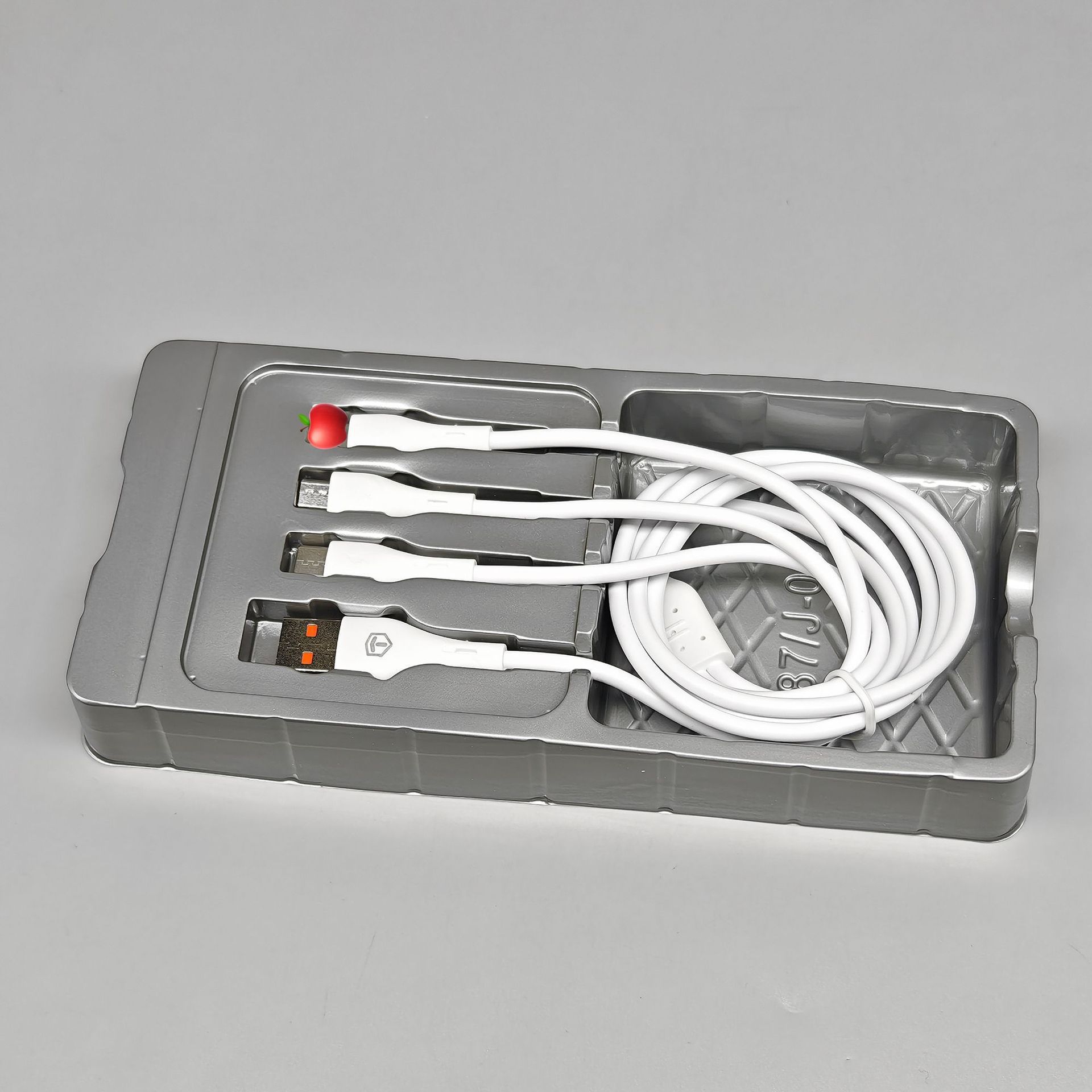 100W快充閃充一拖三手機充電適用安卓華為vivo蘋果OPPO手機數據線 3