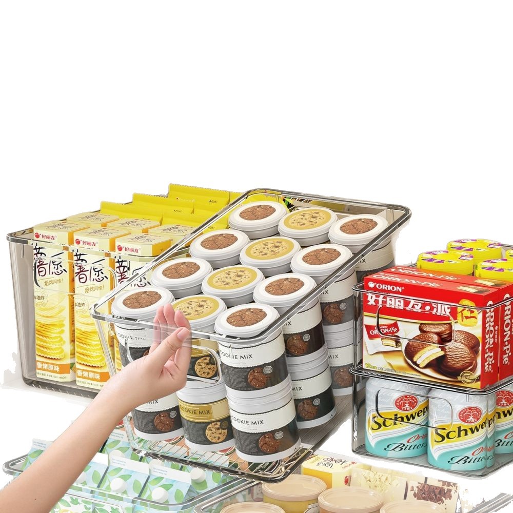 透明收納箱大容量家用衣服玩具整理盒加厚書本零食雜物塑料儲物筐 5