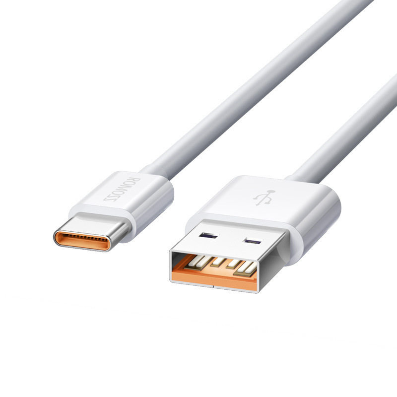 羅馬仕數據線6A手機Type-C口快充線適用於華為安卓通用TPC充電線 5
