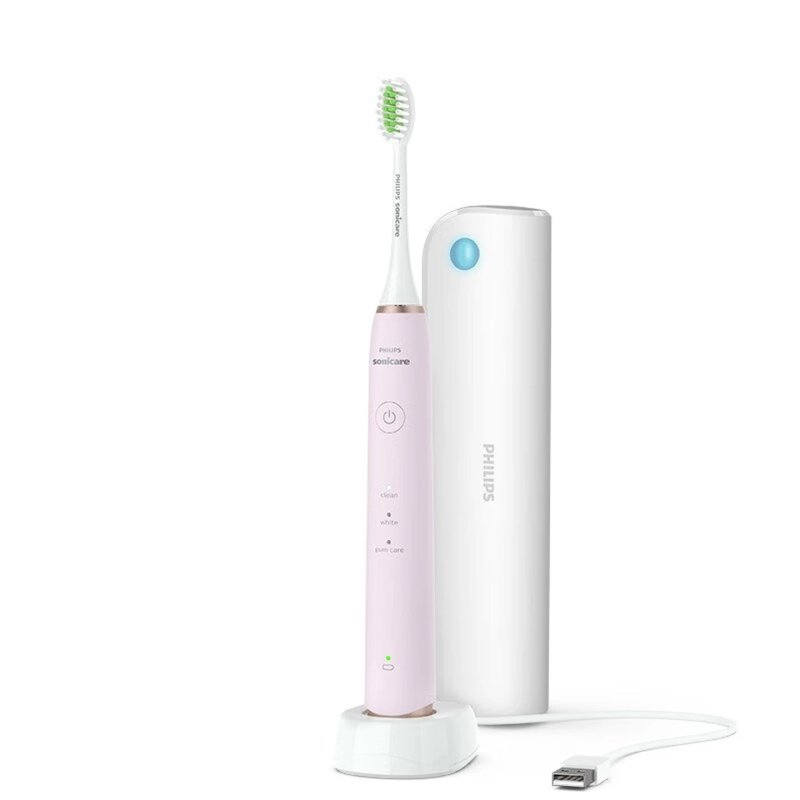 飛利浦 Sonicare 無線電動牙刷 HX2461-04（簡約粉玫瑰金款）
