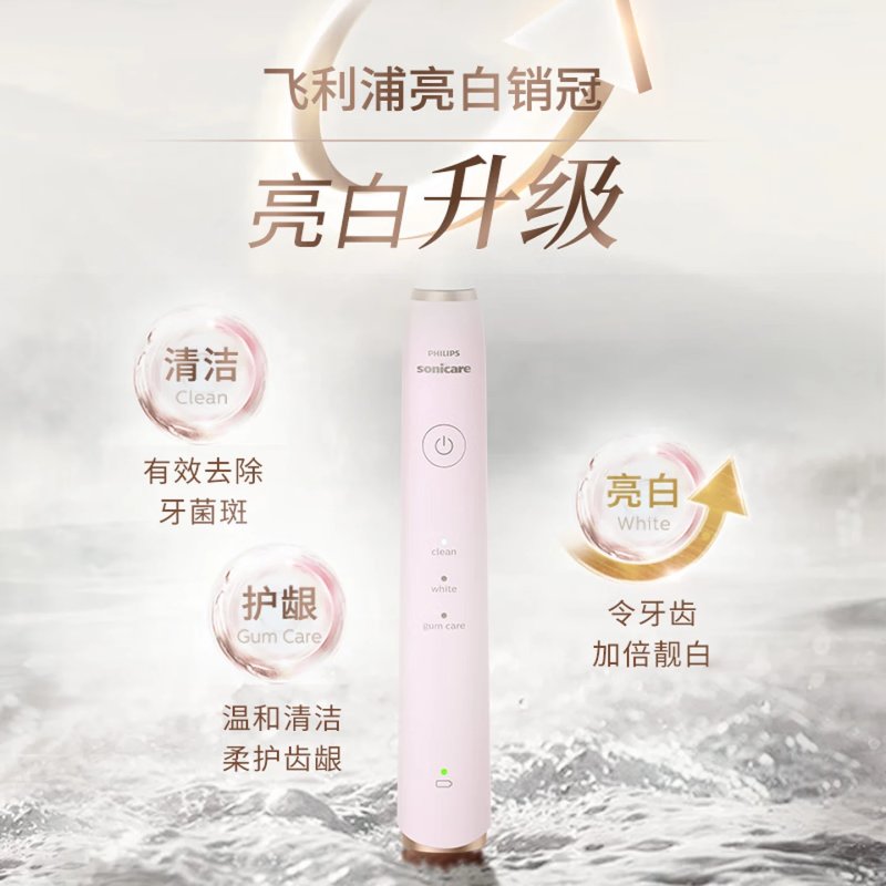 飛利浦聲波電動牙刷HX2461-06（深藍）｜現代簡約設計・多模式智能護齒 4