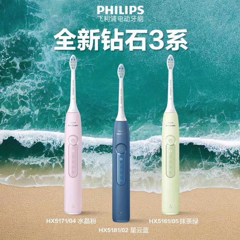 飛利浦 Sonicare 電動牙刷 HX5181/02 （星雲藍｜現代簡約設計｜超音波科學潔牙） 2